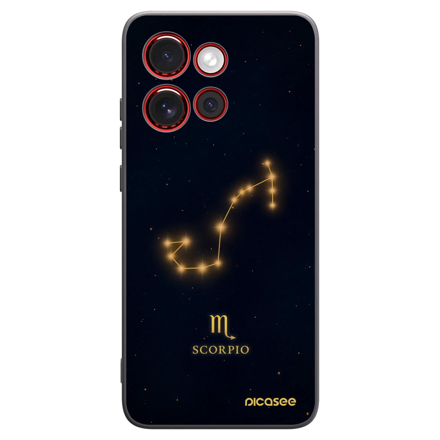 Picasee silikonový černý obal pro Motorola Edge 60 Neo 5G - SCORPIO