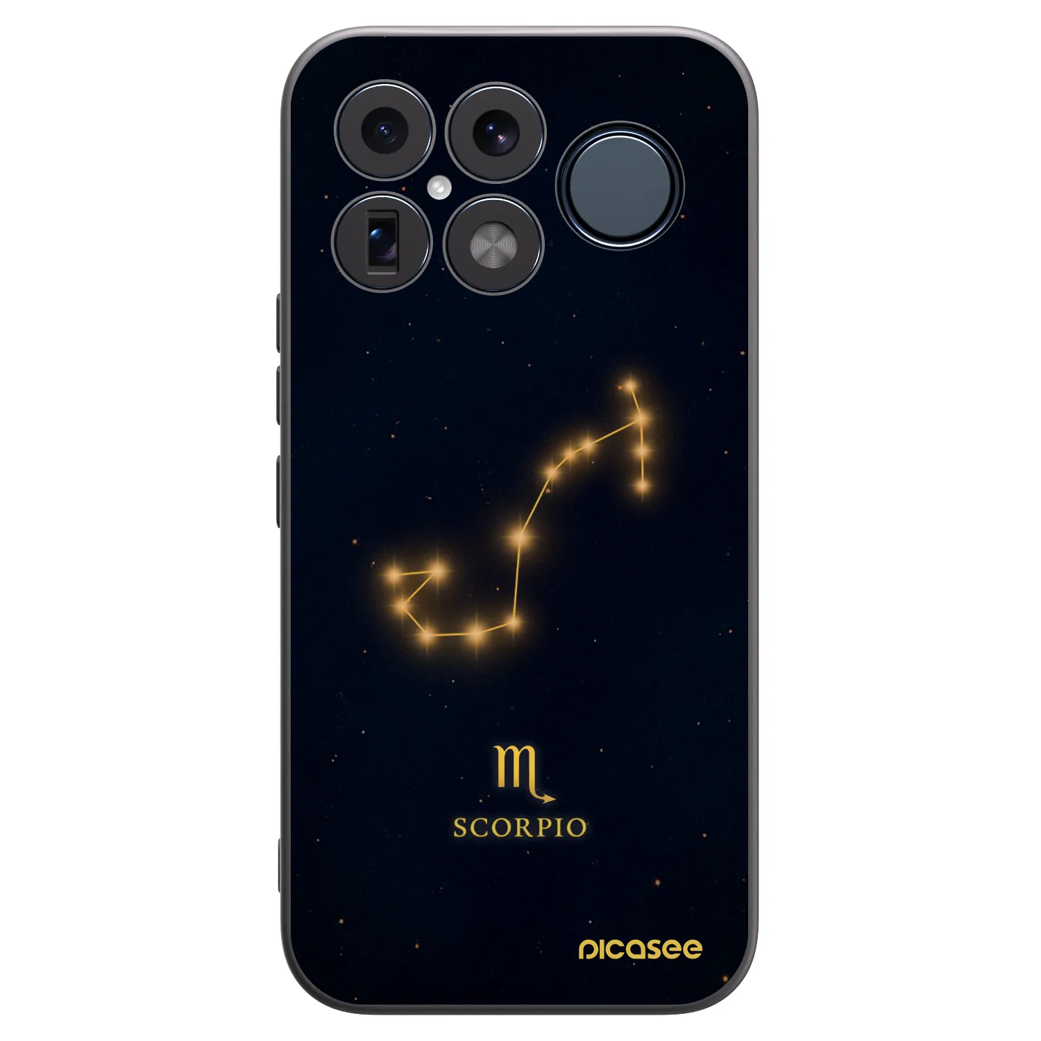 Picasee silikonový černý obal pro Xiaomi Poco F8 Ultra - SCORPIO