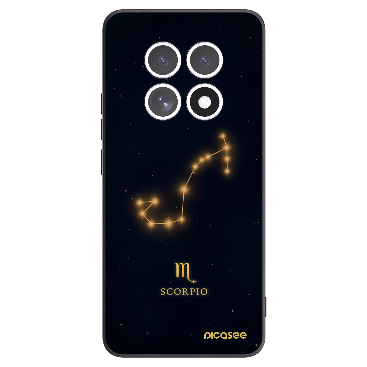 Picasee silikonový černý obal pro Xiaomi Redmi Note 15 5G - SCORPIO