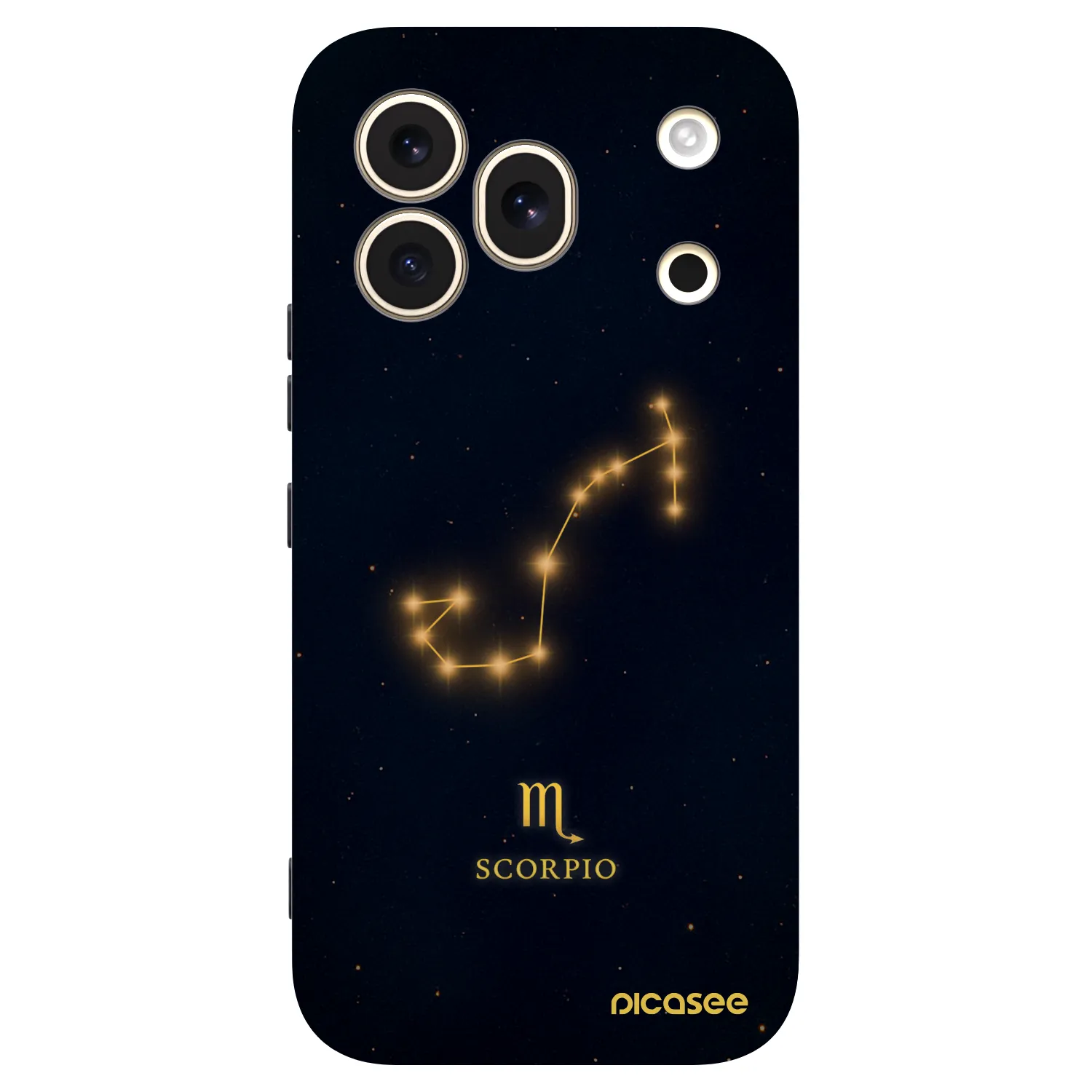 Picasee silikonový černý obal pro Honor 600 Pro - SCORPIO