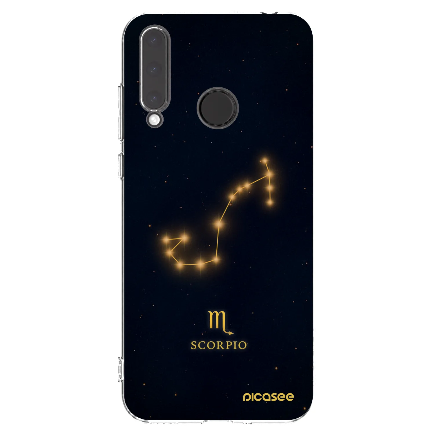 Picasee silikonový průhledný obal pro Honor 20 Lite - SCORPIO