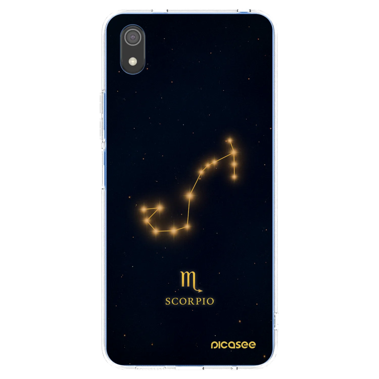 Picasee silikonový průhledný obal pro Xiaomi Redmi 7A - SCORPIO