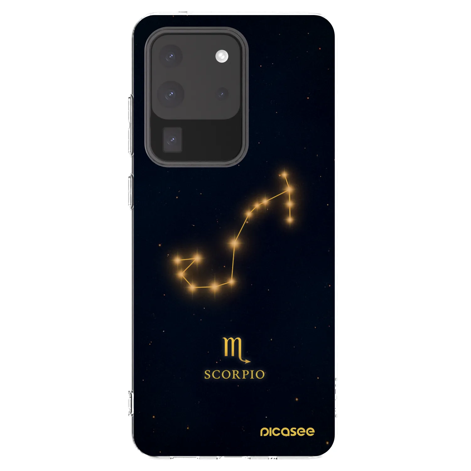 Picasee silikonový průhledný obal pro Samsung Galaxy S20 Ultra 5G G988F - SCORPIO