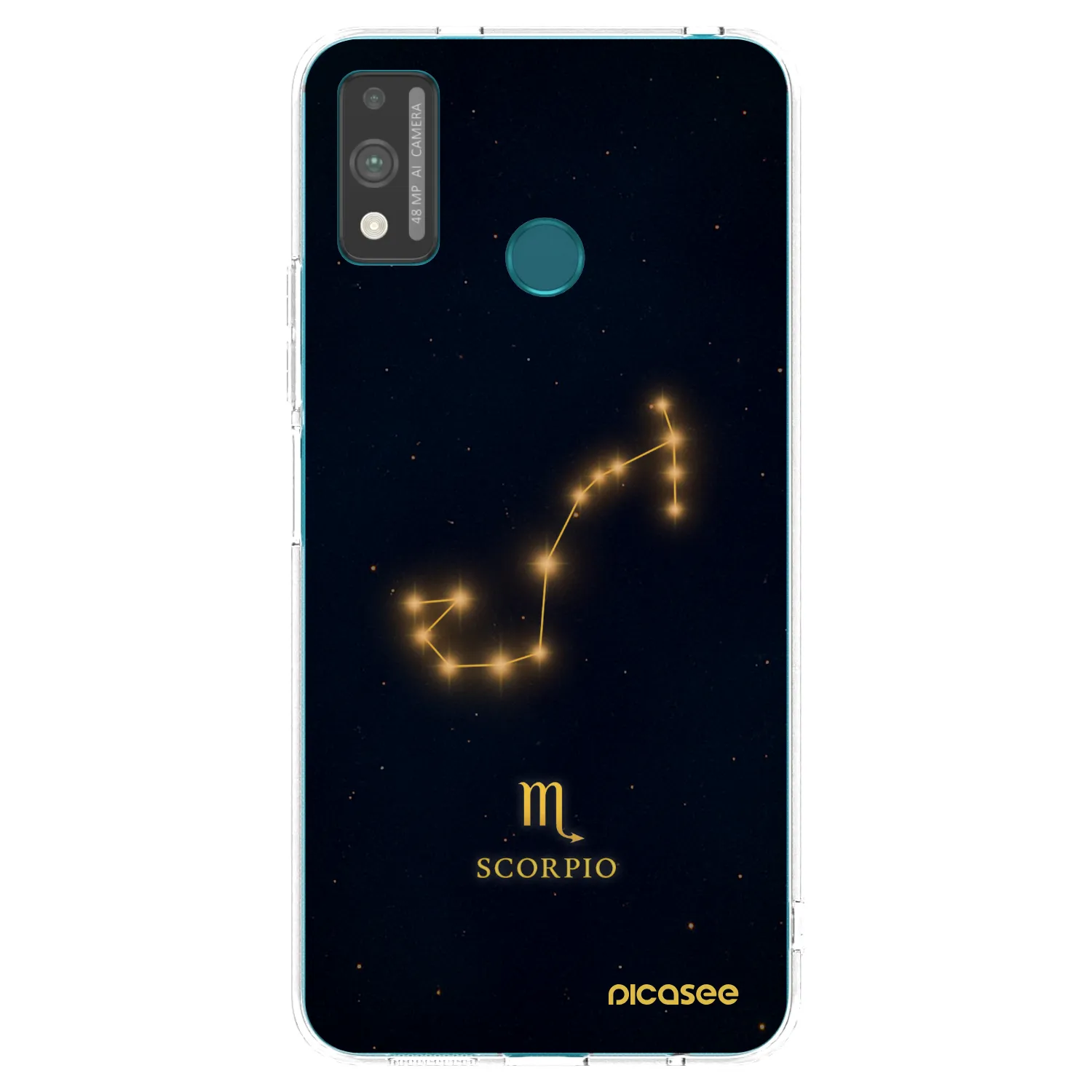 Picasee silikonový průhledný obal pro Honor 9X Lite - SCORPIO