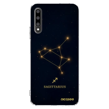 Picasee silikonový průhledný obal pro Honor 9X Pro - SAGITTARIUS