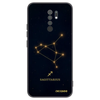 Picasee silikonový černý obal pro Xiaomi Redmi 9 - SAGITTARIUS