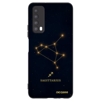 Picasee silikonový černý obal pro Huawei P Smart 2021 - SAGITTARIUS