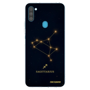 Picasee silikonový průhledný obal pro Samsung Galaxy M11 - SAGITTARIUS