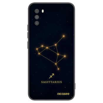 Picasee silikonový černý obal pro Xiaomi Poco M3 - SAGITTARIUS