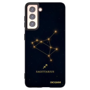 Picasee silikonový černý obal pro Samsung Galaxy S21 5G G991B - SAGITTARIUS