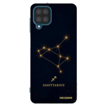 Picasee silikonový průhledný obal pro Samsung Galaxy A12 A125F - SAGITTARIUS