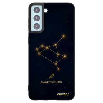 Picasee silikonový černý obal pro Samsung Galaxy S21+ 5G G996F - SAGITTARIUS