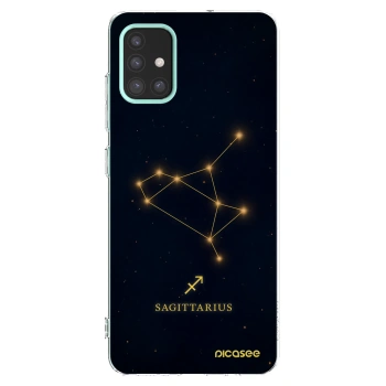 Picasee silikonový průhledný obal pro Samsung Galaxy M31s - SAGITTARIUS
