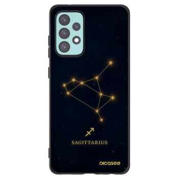 Picasee silikonový černý obal pro Samsung Galaxy A72 A725F - SAGITTARIUS