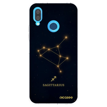 Picasee silikonový průhledný obal pro Huawei P20 Lite - SAGITTARIUS