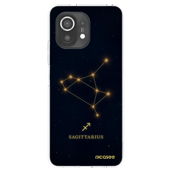 Picasee silikonový průhledný obal pro Xiaomi Mi 11 - SAGITTARIUS