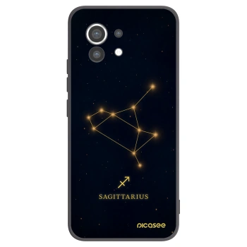 Picasee silikonový černý obal pro Xiaomi Mi 11 - SAGITTARIUS