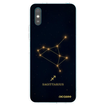 Picasee silikonový průhledný obal pro Xiaomi Redmi 9AT - SAGITTARIUS