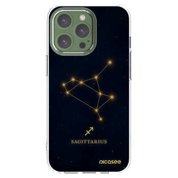 Picasee silikonový průhledný obal pro Apple iPhone 13 Pro - SAGITTARIUS
