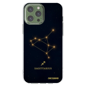 Picasee silikonový průhledný obal pro Apple iPhone 13 Pro Max - SAGITTARIUS