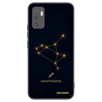 Picasee silikonový černý obal pro Xiaomi Redmi Note 10 5G - SAGITTARIUS