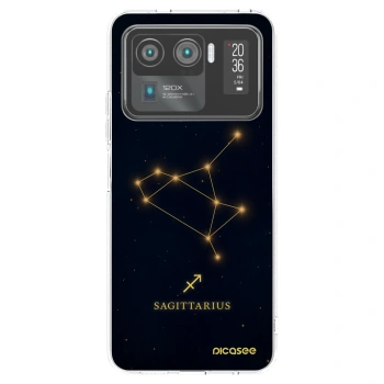 Picasee silikonový průhledný obal pro Xiaomi Mi 11 Ultra - SAGITTARIUS