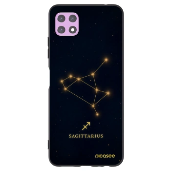 Picasee silikonový černý obal pro Samsung Galaxy A22 A226B 5G - SAGITTARIUS