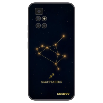Picasee silikonový černý obal pro Xiaomi Redmi 10 - SAGITTARIUS