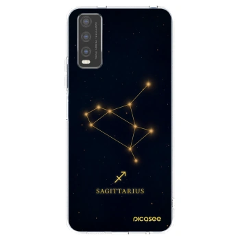 Picasee silikonový průhledný obal pro Vivo Y20s - SAGITTARIUS