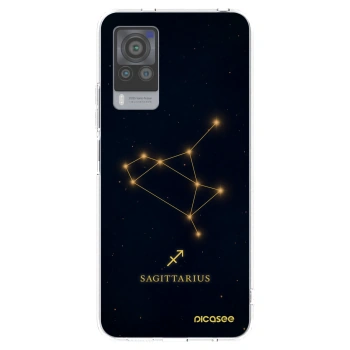 Picasee silikonový průhledný obal pro Vivo X60 Pro 5G - SAGITTARIUS