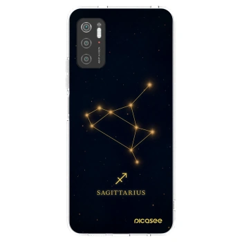 Picasee silikonový průhledný obal pro Xiaomi Poco M3 Pro 5G - SAGITTARIUS