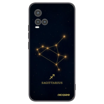 Picasee silikonový černý obal pro Vivo Y33s - SAGITTARIUS