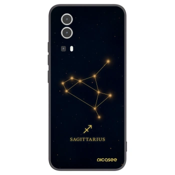 Picasee silikonový černý obal pro Vivo Y72 5G - SAGITTARIUS