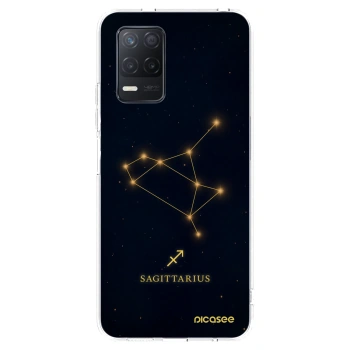 Picasee silikonový průhledný obal pro Realme 8 5G - SAGITTARIUS