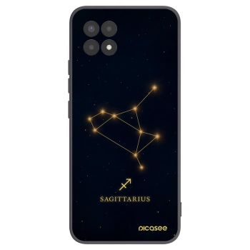 Picasee silikonový černý obal pro Realme 8i - SAGITTARIUS