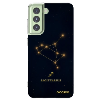 Picasee silikonový průhledný obal pro Samsung Galaxy S21 FE 5G - SAGITTARIUS