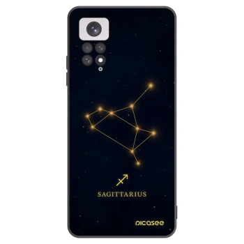 Picasee silikonový černý obal pro Xiaomi Redmi Note 11 - SAGITTARIUS