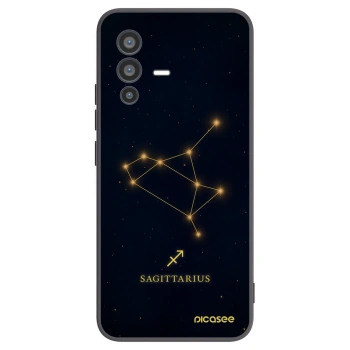 Picasee silikonový černý obal pro Vivo V23 5G - SAGITTARIUS