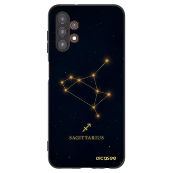 Picasee silikonový černý obal pro Samsung Galaxy A13 4G A135 - SAGITTARIUS