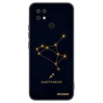Picasee silikonový černý obal pro Xiaomi Redmi 10C - SAGITTARIUS