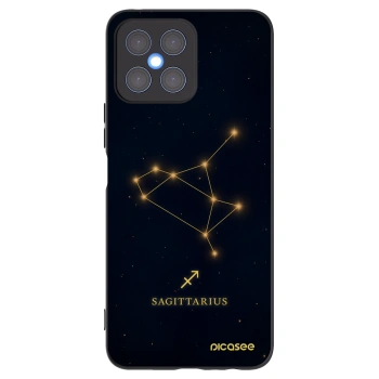Picasee silikonový černý obal pro Honor X8 4G - SAGITTARIUS