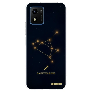 Picasee silikonový průhledný obal pro Vivo Y01 - SAGITTARIUS