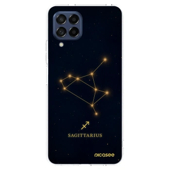 Picasee silikonový průhledný obal pro Samsung Galaxy M53 5G - SAGITTARIUS