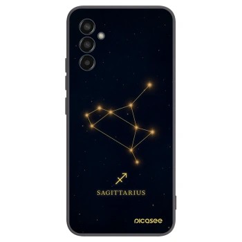 Picasee silikonový černý obal pro Samsung Galaxy M13 M135F - SAGITTARIUS
