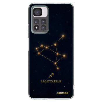 Picasee silikonový průhledný obal pro Xiaomi Redmi Note 11 Pro+ 5G - SAGITTARIUS