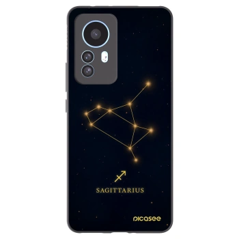 Picasee silikonový černý obal pro Xiaomi 12T - SAGITTARIUS