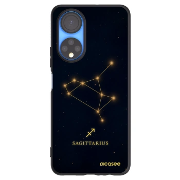 Picasee silikonový černý obal pro Honor X7 - SAGITTARIUS