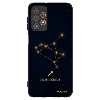 Picasee silikonový černý obal pro Samsung Galaxy A23 A236B 5G - SAGITTARIUS