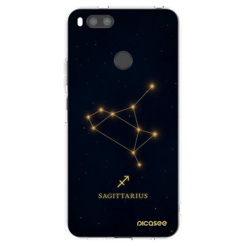 Picasee silikonový průhledný obal pro Xiaomi Redmi A1 - SAGITTARIUS