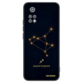 Picasee silikonový černý obal pro Xiaomi Redmi Note 11S 5G - SAGITTARIUS